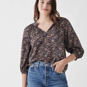 Faherty Portia blouse